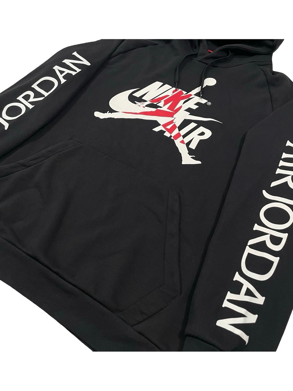 Nike Air Jordan Jumpman Classics Black Hoodie Sweatshirt Size XXL (Retail $80) - Picture 3 of 5